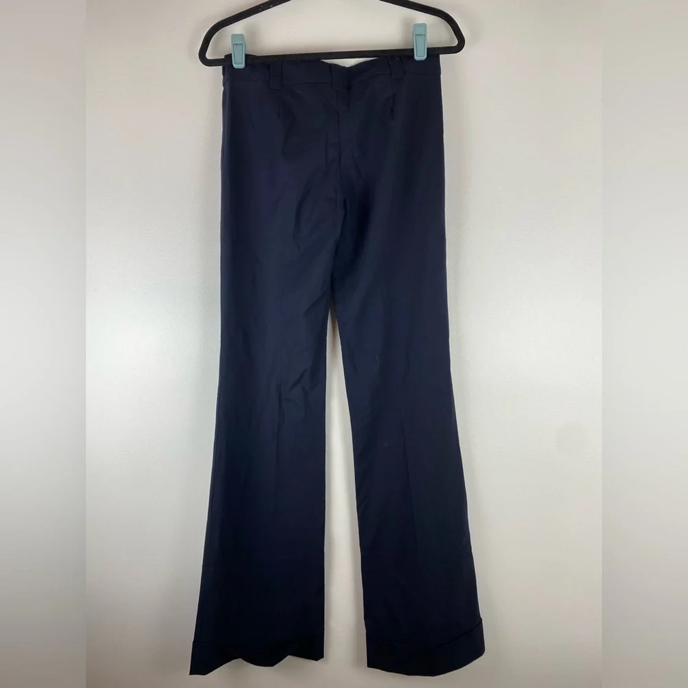 Tory Burch Navy Blue Sailor Style Pants Trousers Women's Size 2